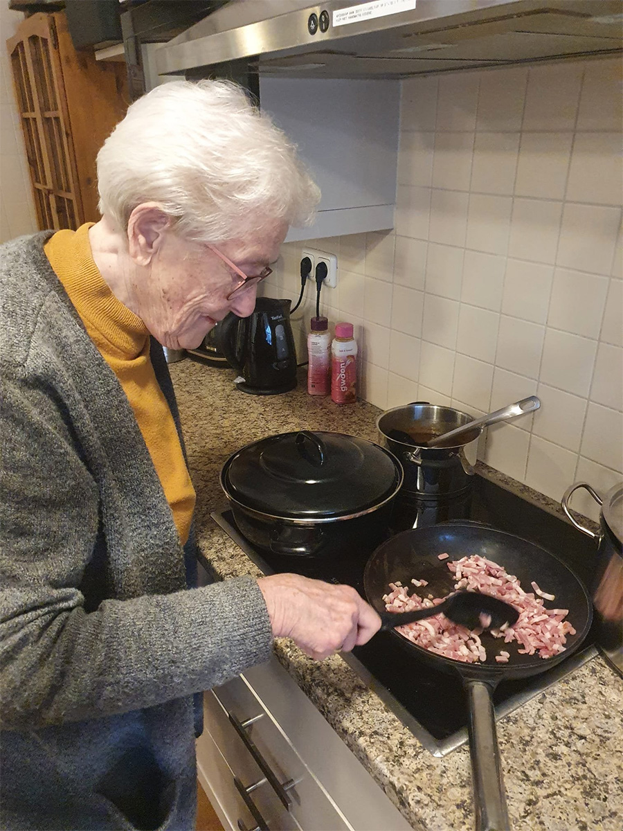 Zelfstandig koken bij Humanitas in Hannie Dekhuijzen